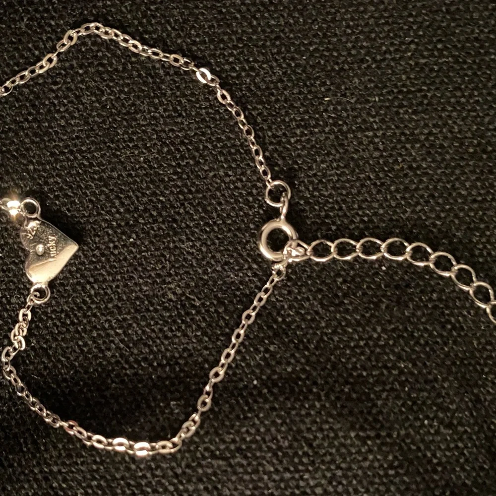 NWOT 925 Sterling Silver Bracelet With - Picture 2 of 3